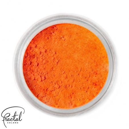 Barwnik spożywczy pudrowy matowy pomarańczowy Fractal