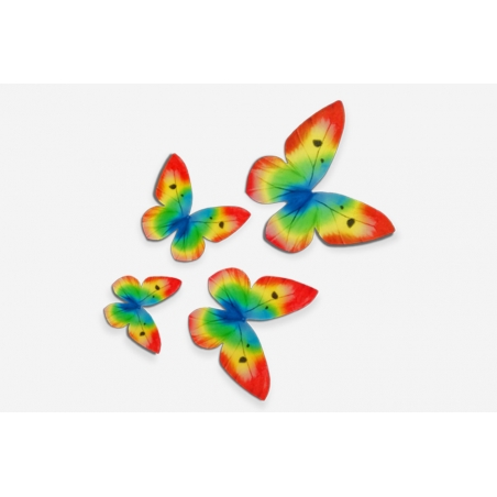 Motyle waflowe, kolorowe w blistrze