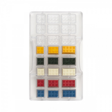 Forma do czekoladek klocki