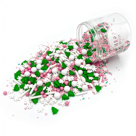 Happy Sprinkles posypka świąteczna mix Pink Wonderland
