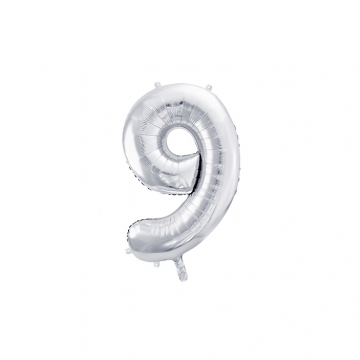 Balon foliowy duża cyfra 9,...